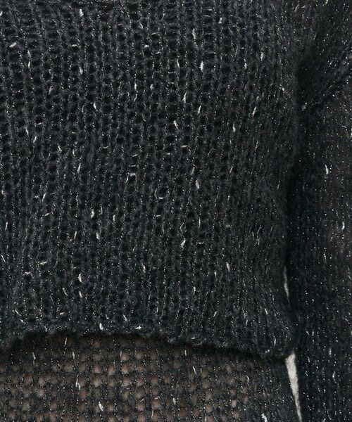 TOMORROWLAND / トゥモローランド ニット・セーター | アルパカラメ ショートVネックプルオーバー | 詳細7