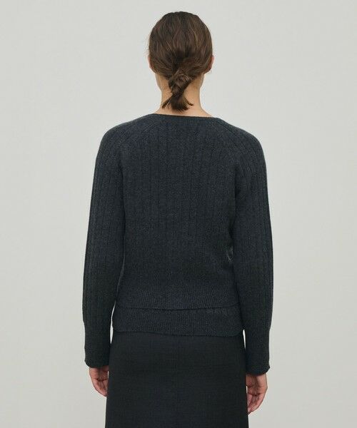 TOMORROWLAND / トゥモローランド カーディガン・ボレロ | ベビーカシミヤ クルーネックカーディガン | 詳細4