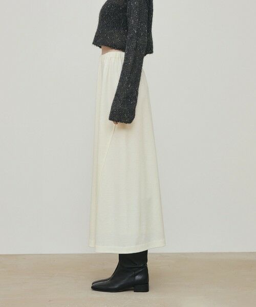 TOMORROWLAND / トゥモローランド ロング・マキシ丈スカート | ニットコンビネーション セミマーメイドスカート | 詳細3