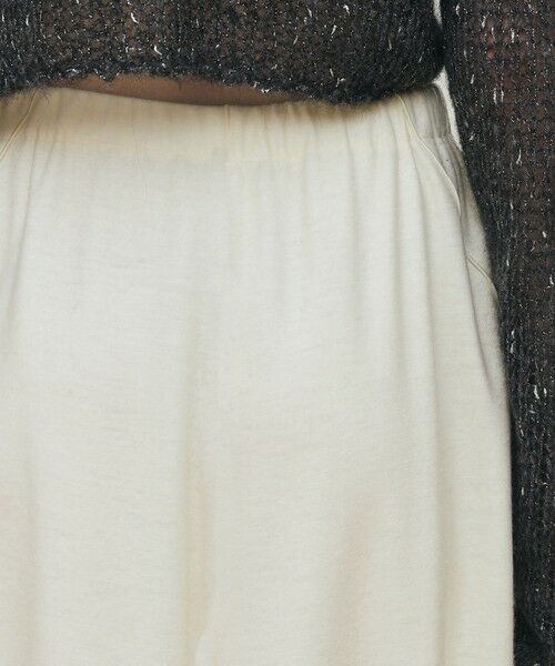 TOMORROWLAND / トゥモローランド ロング・マキシ丈スカート | ニットコンビネーション セミマーメイドスカート | 詳細6