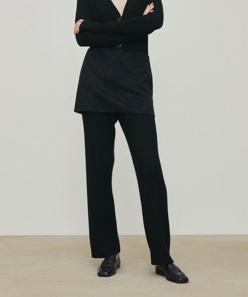 TOMORROWLAND / トゥモローランド ミニ・ひざ丈スカート | ダブルフェイスチェックジャガード ミニスカート | 詳細2