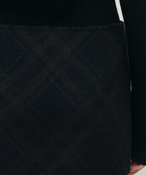 TOMORROWLAND / トゥモローランド ミニ・ひざ丈スカート | ダブルフェイスチェックジャガード ミニスカート | 詳細6