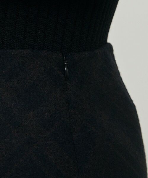 TOMORROWLAND / トゥモローランド ミニ・ひざ丈スカート | ダブルフェイスチェックジャガード ミニスカート | 詳細7