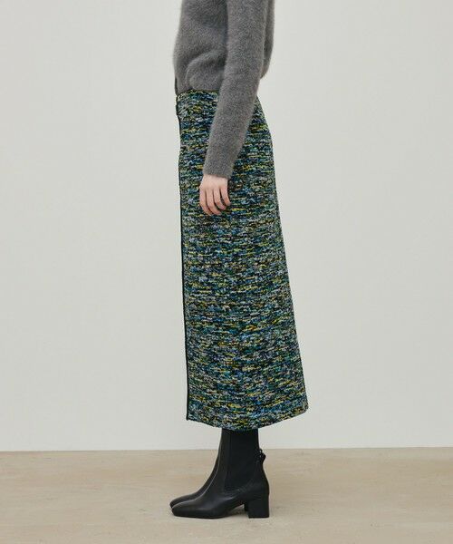 TOMORROWLAND / トゥモローランド ロング・マキシ丈スカート | モザイクモール ダブルジップ タイトスカート | 詳細3