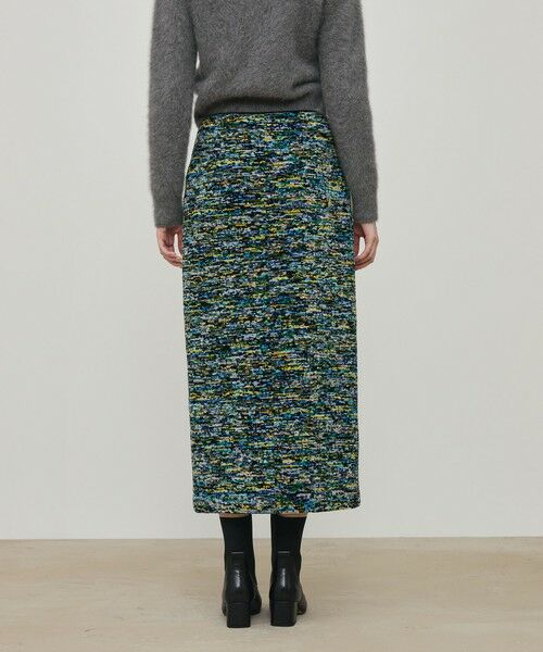 TOMORROWLAND / トゥモローランド ロング・マキシ丈スカート | モザイクモール ダブルジップ タイトスカート | 詳細4