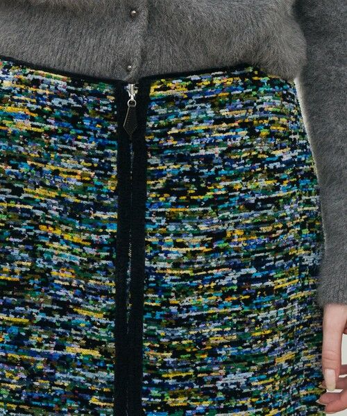 TOMORROWLAND / トゥモローランド ロング・マキシ丈スカート | モザイクモール ダブルジップ タイトスカート | 詳細5