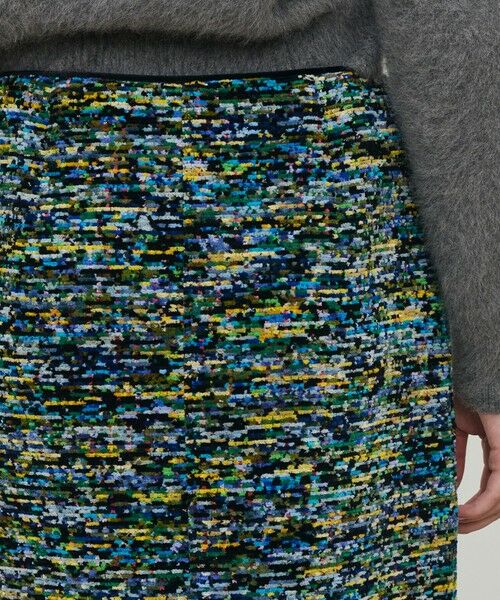 TOMORROWLAND / トゥモローランド ロング・マキシ丈スカート | モザイクモール ダブルジップ タイトスカート | 詳細6