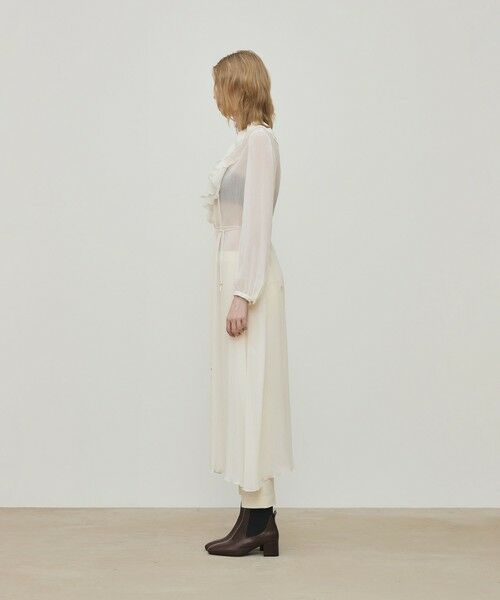 TOMORROWLAND / トゥモローランド ロング・マキシ丈ワンピース | クレープデシン ロングワンピース | 詳細3