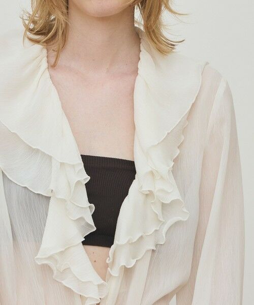 TOMORROWLAND / トゥモローランド ロング・マキシ丈ワンピース | クレープデシン ロングワンピース | 詳細4