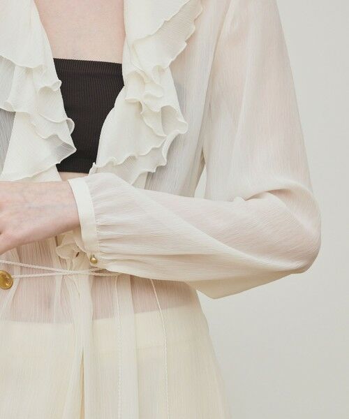 TOMORROWLAND / トゥモローランド ロング・マキシ丈ワンピース | クレープデシン ロングワンピース | 詳細5