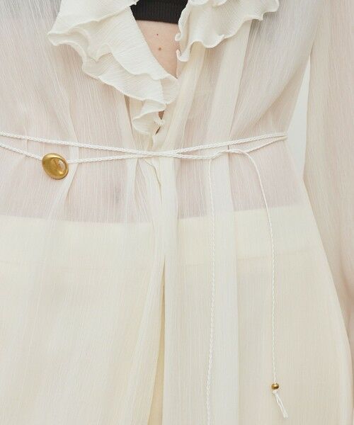 TOMORROWLAND / トゥモローランド ロング・マキシ丈ワンピース | クレープデシン ロングワンピース | 詳細6