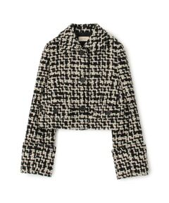 TOMORROWLAND / トゥモローランド ブルゾン | ビンテージブークレーツイード ショートジャケット