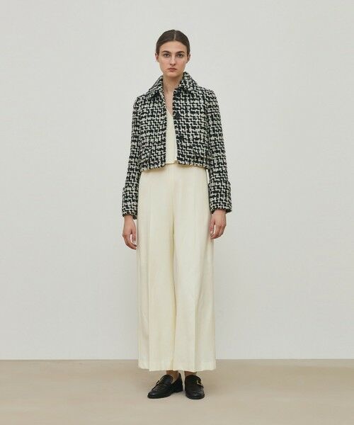 TOMORROWLAND / トゥモローランド ブルゾン | ビンテージブークレーツイード ショートジャケット | 詳細1