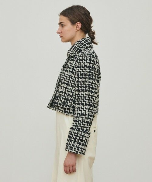 TOMORROWLAND / トゥモローランド ブルゾン | ビンテージブークレーツイード ショートジャケット | 詳細3