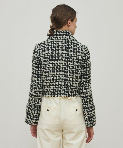 TOMORROWLAND / トゥモローランド ブルゾン | ビンテージブークレーツイード ショートジャケット | 詳細4