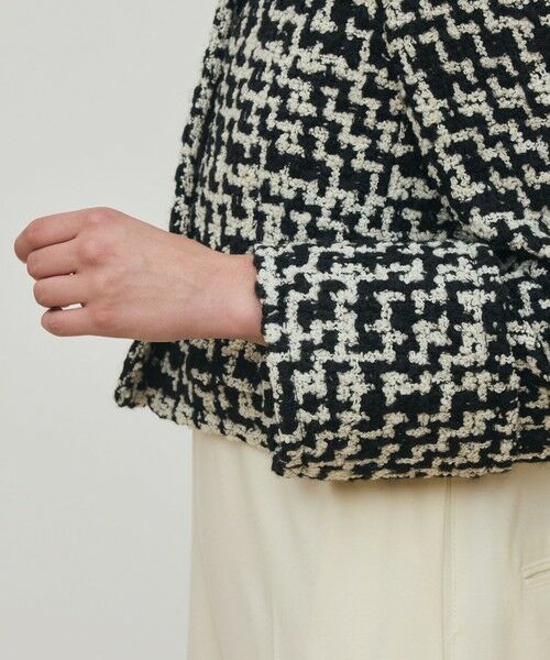 TOMORROWLAND / トゥモローランド ブルゾン | ビンテージブークレーツイード ショートジャケット | 詳細7