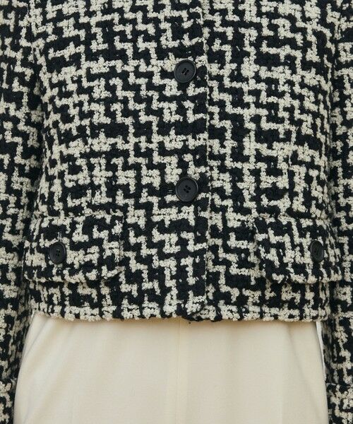 TOMORROWLAND / トゥモローランド ブルゾン | ビンテージブークレーツイード ショートジャケット | 詳細8