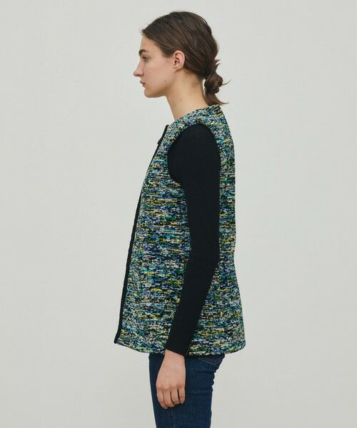 TOMORROWLAND / トゥモローランド ベスト | モザイクモール  クルーネックジレ | 詳細3