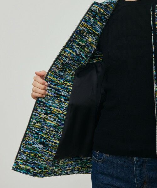 TOMORROWLAND / トゥモローランド ベスト | モザイクモール  クルーネックジレ | 詳細5