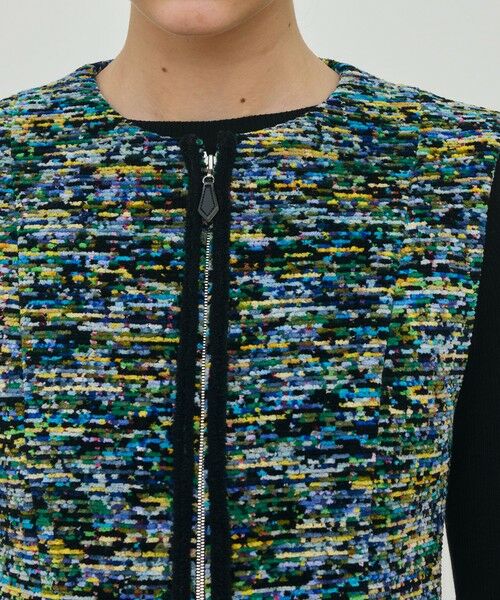 TOMORROWLAND / トゥモローランド ベスト | モザイクモール  クルーネックジレ | 詳細6