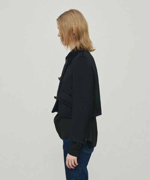 TOMORROWLAND / トゥモローランド その他アウター | スーリーアルパカブラックシャギー ショートジャケット | 詳細3