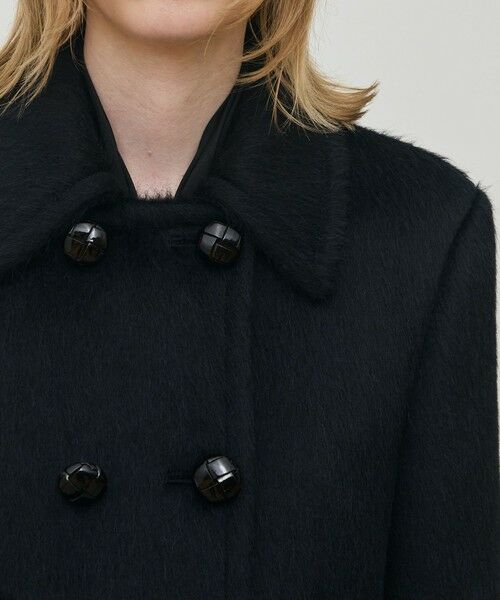 TOMORROWLAND / トゥモローランド その他アウター | スーリーアルパカブラックシャギー ショートジャケット | 詳細6