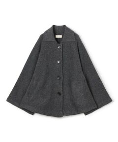 TOMORROWLAND / トゥモローランド ステンカラーコート | ライトウールニット ステンカラーコート