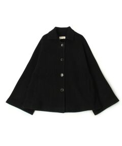 TOMORROWLAND / トゥモローランド ステンカラーコート | ライトウールニット ステンカラーコート
