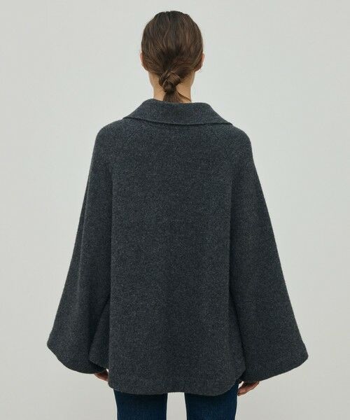 TOMORROWLAND / トゥモローランド ステンカラーコート | ライトウールニット ステンカラーコート | 詳細4
