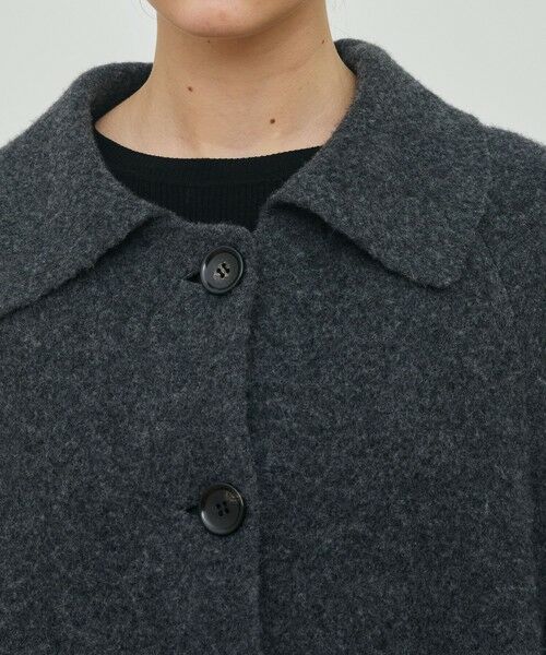 TOMORROWLAND / トゥモローランド ステンカラーコート | ライトウールニット ステンカラーコート | 詳細6