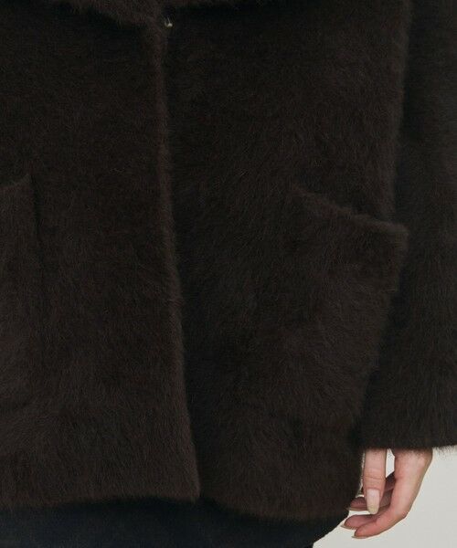 TOMORROWLAND / トゥモローランド その他アウター | フォックスカシミヤ ショールカラーコート | 詳細8