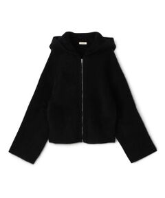 TOMORROWLAND / トゥモローランド ブルゾン | フォックスカシミヤ フーデッドブルゾン