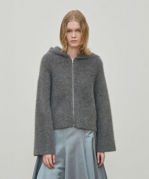 TOMORROWLAND / トゥモローランド ブルゾン | フォックスカシミヤ フーデッドブルゾン | 詳細2