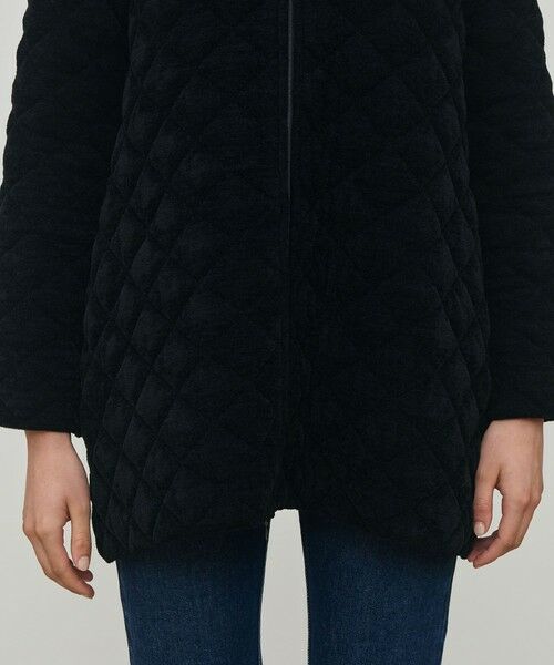 TOMORROWLAND / トゥモローランド その他アウター | キルティングベロアニット ビックカラーコート | 詳細8