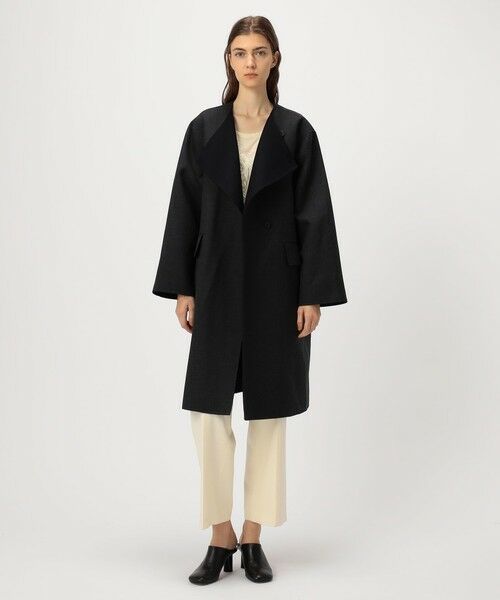 TOMORROWLAND / トゥモローランド その他アウター | ダブルフェイスツイル オープンカラーコート | 詳細1