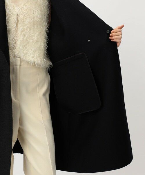 TOMORROWLAND / トゥモローランド その他アウター | ダブルフェイスツイル オープンカラーコート | 詳細5