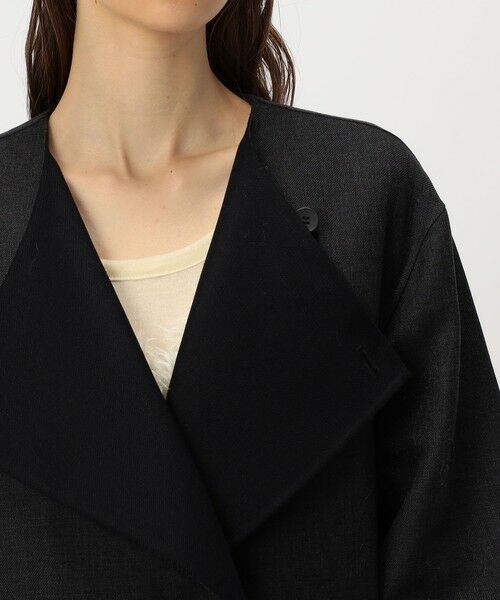 TOMORROWLAND / トゥモローランド その他アウター | ダブルフェイスツイル オープンカラーコート | 詳細7