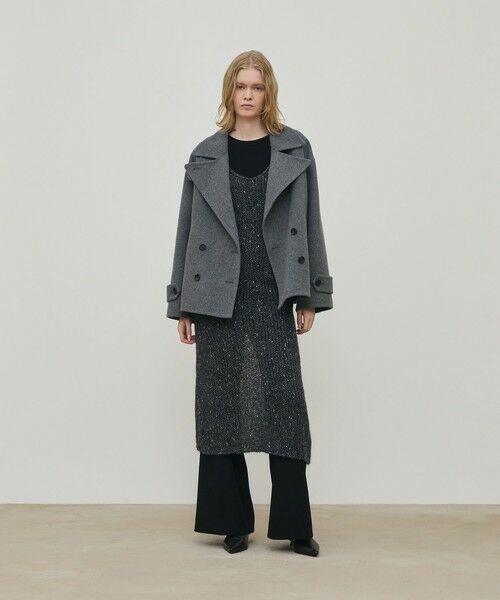 TOMORROWLAND / トゥモローランド ピーコート | ウールモッサ Pコート | 詳細1