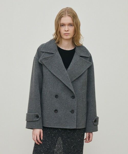 TOMORROWLAND / トゥモローランド ピーコート | ウールモッサ Pコート | 詳細2