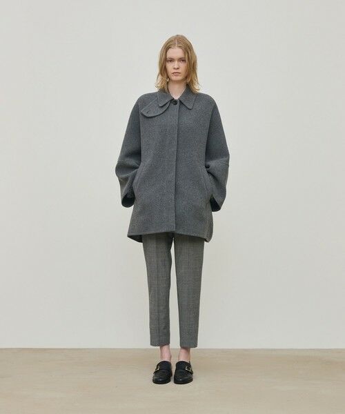 TOMORROWLAND / トゥモローランド ステンカラーコート | ウールモッサ バルカラーコート | 詳細1