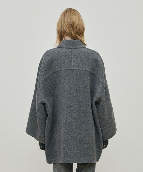 TOMORROWLAND / トゥモローランド ステンカラーコート | ウールモッサ バルカラーコート | 詳細4