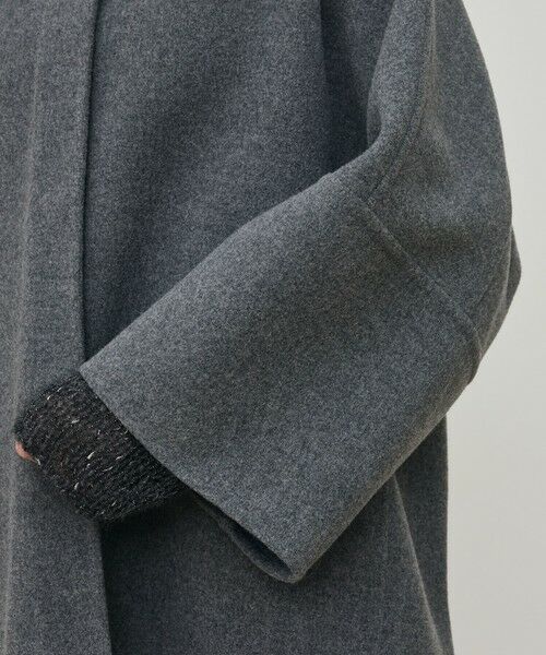 TOMORROWLAND / トゥモローランド ステンカラーコート | ウールモッサ バルカラーコート | 詳細7