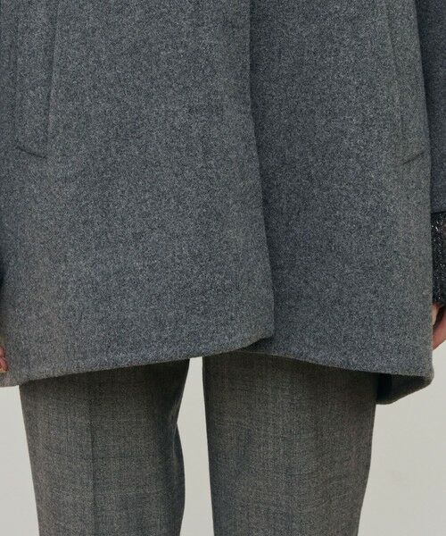 TOMORROWLAND / トゥモローランド ステンカラーコート | ウールモッサ バルカラーコート | 詳細8