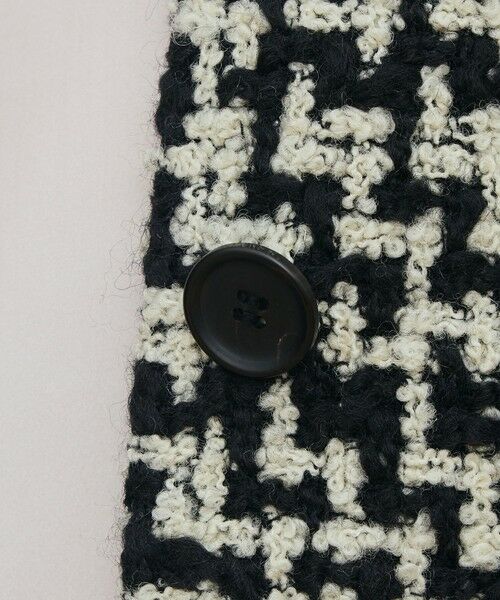 TOMORROWLAND / トゥモローランド ステンカラーコート | ビンテージブークレーツイード バルカラーコート | 詳細11