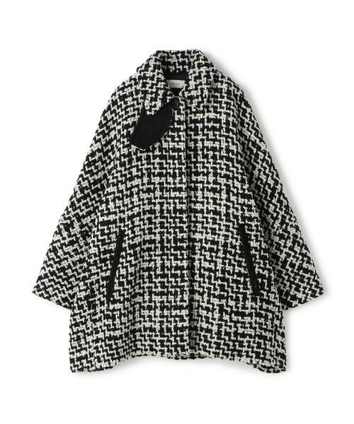 TOMORROWLAND / トゥモローランド ステンカラーコート | ビンテージブークレーツイード バルカラーコート | 詳細12