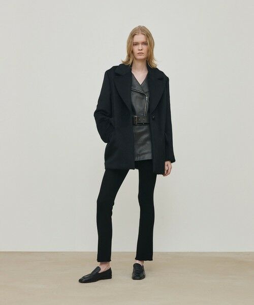 TOMORROWLAND / トゥモローランド その他アウター | スーリーアルパカブラックシャギー ジャコット | 詳細1