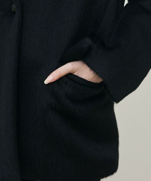 TOMORROWLAND / トゥモローランド その他アウター | スーリーアルパカブラックシャギー ジャコット | 詳細10