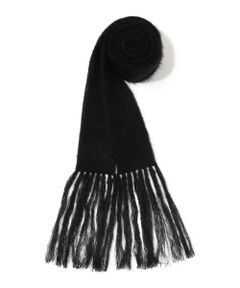 TOMORROWLAND / トゥモローランド マフラー・ショール・スヌード・ストール | フォックスカシミヤ フリンジストール