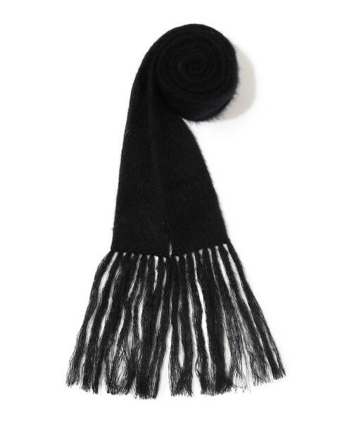 TOMORROWLAND / トゥモローランド マフラー・ショール・スヌード・ストール | フォックスカシミヤ フリンジストール | 詳細3