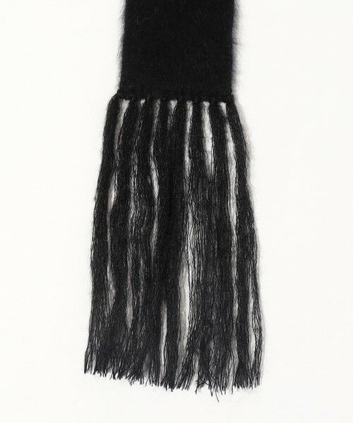 TOMORROWLAND / トゥモローランド マフラー・ショール・スヌード・ストール | フォックスカシミヤ フリンジストール | 詳細4